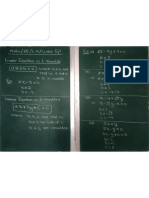 9, L-4, Linear Equations