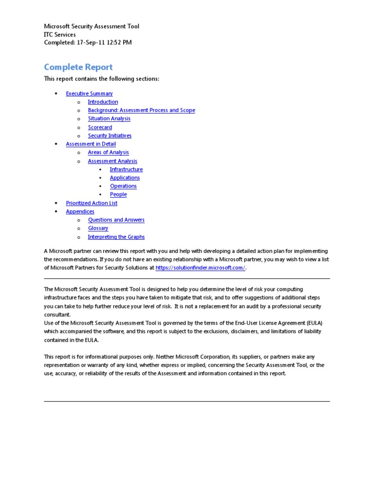 Detail Report v0.1 | PDF | Computer Security | Security