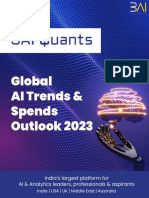 3AI Quants - Global AI Trends & Spends Outlook 2023