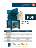 3 Shaft Shredder Datasheet 3K30HP