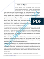 Kitab Laila Majnun PDF Versi Indonesia by Santrie Salafie
