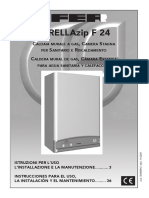 FERELLAZIP F24MEL Manual Instalación (2004-11 35448892)