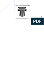 Carta Ética Profesional Arquitectos - SCSarquitecto