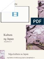 Kultura NG Japan Estilo NG Pagsusulat