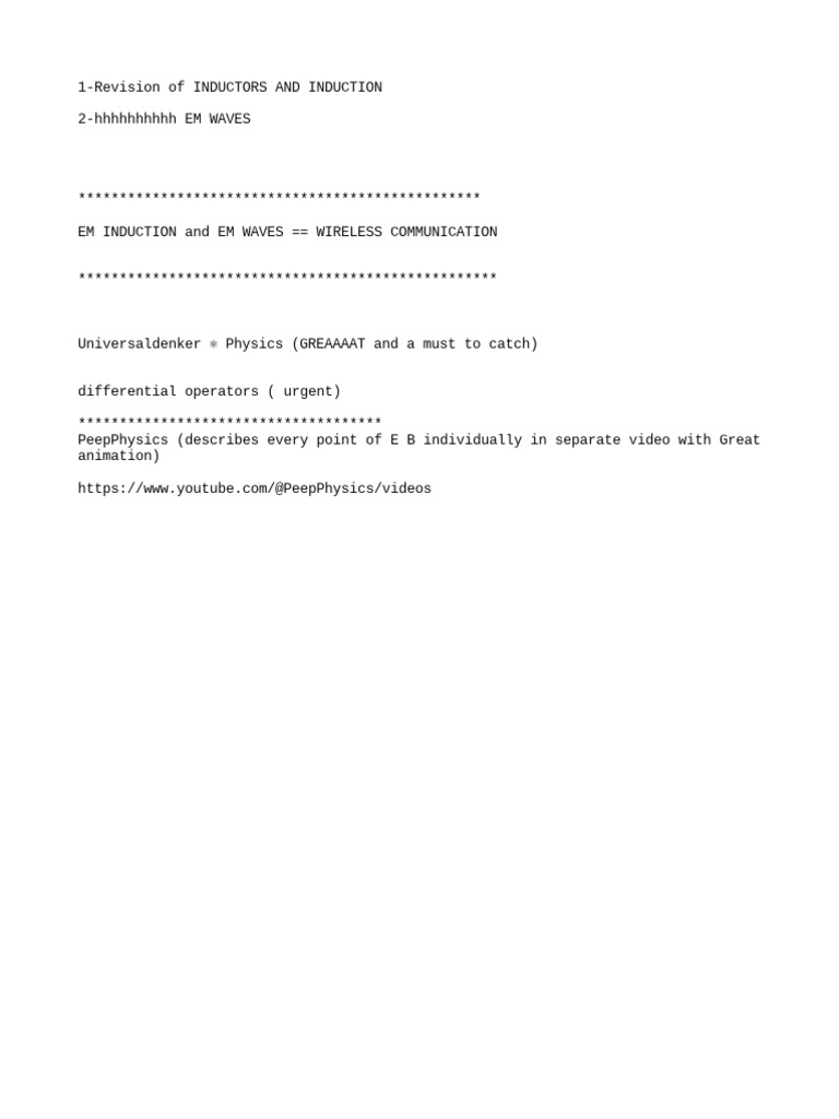 Physics With Professor Matt Anderson Pdf