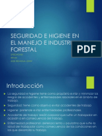 Seguridad e Higiene en Labores Forestales