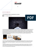 Stress Detection Project Using Machine Learning