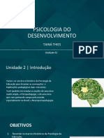 Slide Da Unidade - Desenvolvimento Do Psiquismo Humano