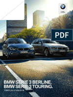 Tarifs BMW Serie 3 Berline Touring