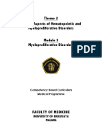 12.tema 2 Modul 3 (Myeloproliferative Disorders)