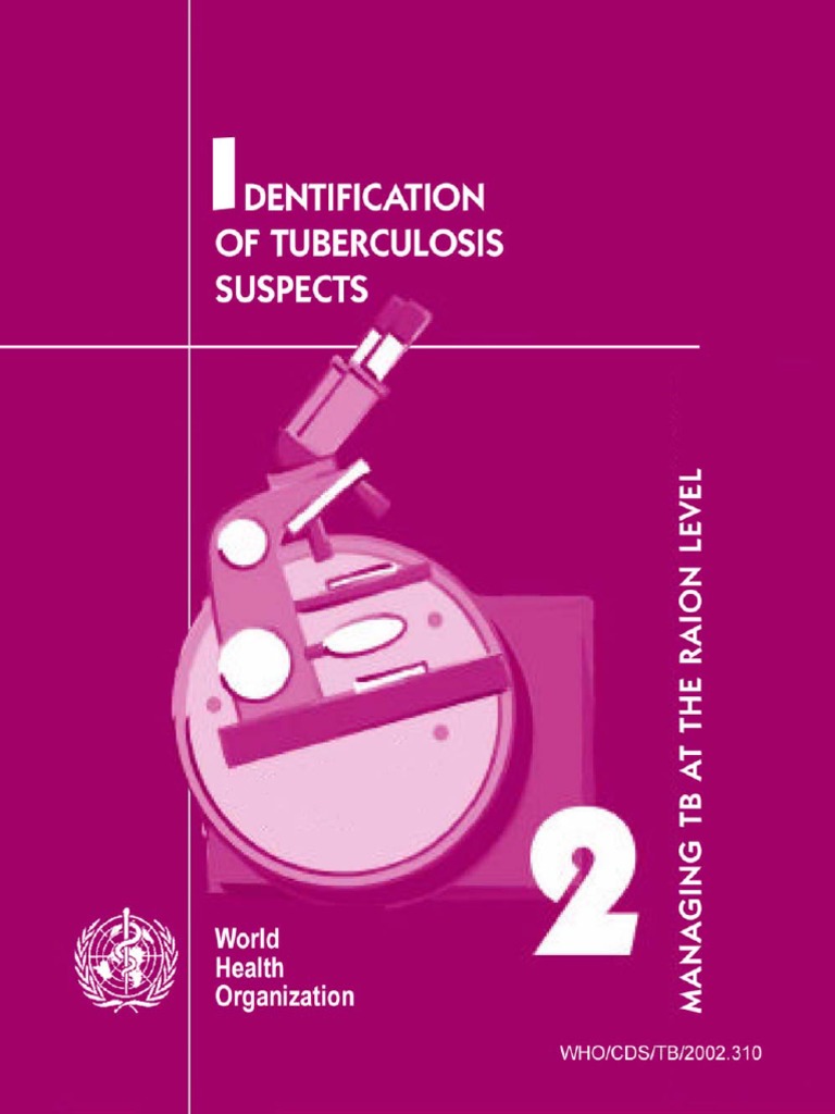 WHO Cara Pengambilan Sputum TBC PDF Tuberculosis Physical
