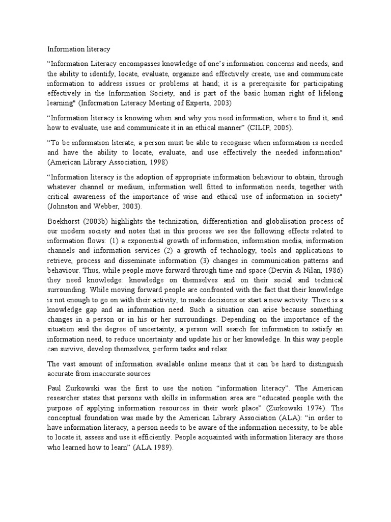Information Literacy Download Free Pdf Information Literacy Libraries