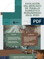 Evolución Del Mercado de Trabajo Doméstico Remunerado en El Perú