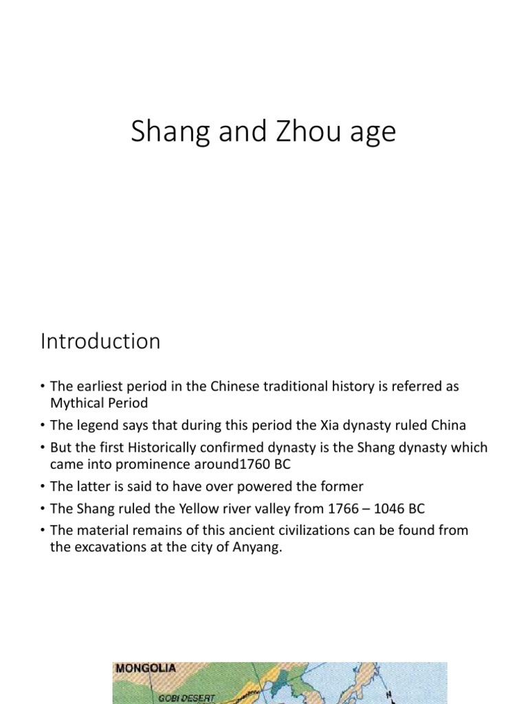 Shang & Zhou Age PDF