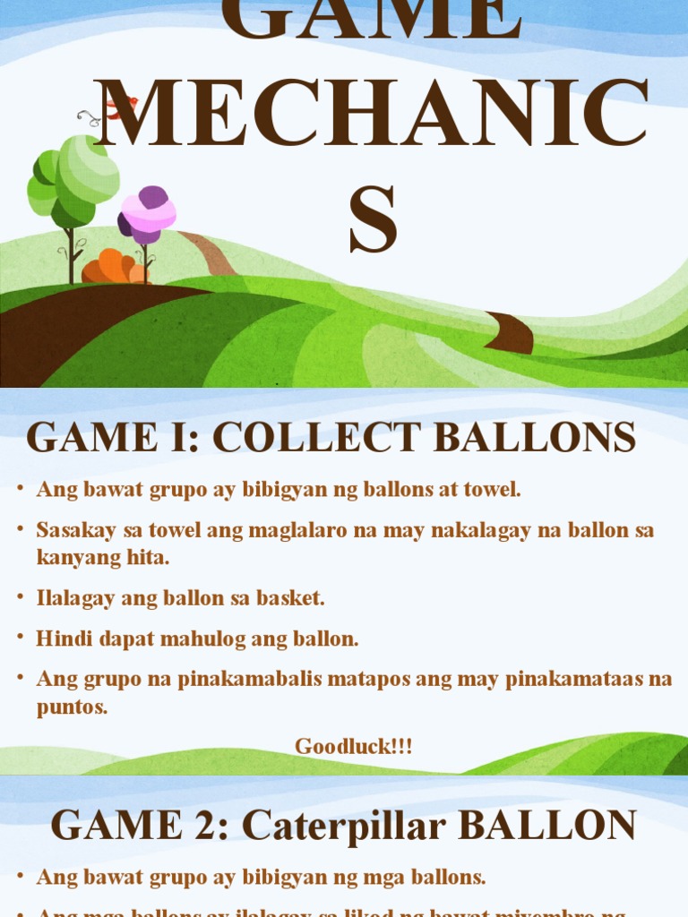 Game Mechanics Pdf