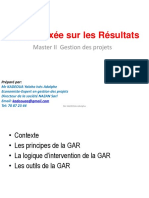 Gestion Axée Sur Les Résultats 2022