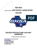 2022-2023 Soccer Coaches and Officials Handbook W Bracketscx