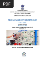 Tech. Power Electronic Systems - CTS2.0 - NSQF-4