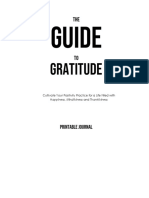 The Guide To Gratitude Printable Journal
