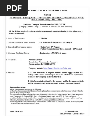 Deloitte_Notice 2023 Batch