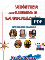 Estadística Aplicada en La Educación