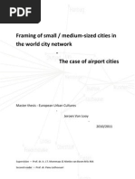 Download Framing of small  medium sized cities in the world city network - The case of airport cities by Jeroen Van Looy SN65548937 doc pdf
