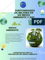 Presentación Futuro Sostenible Ilustrado Verde