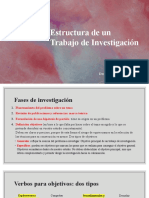 Estructura Trabajo Investigación