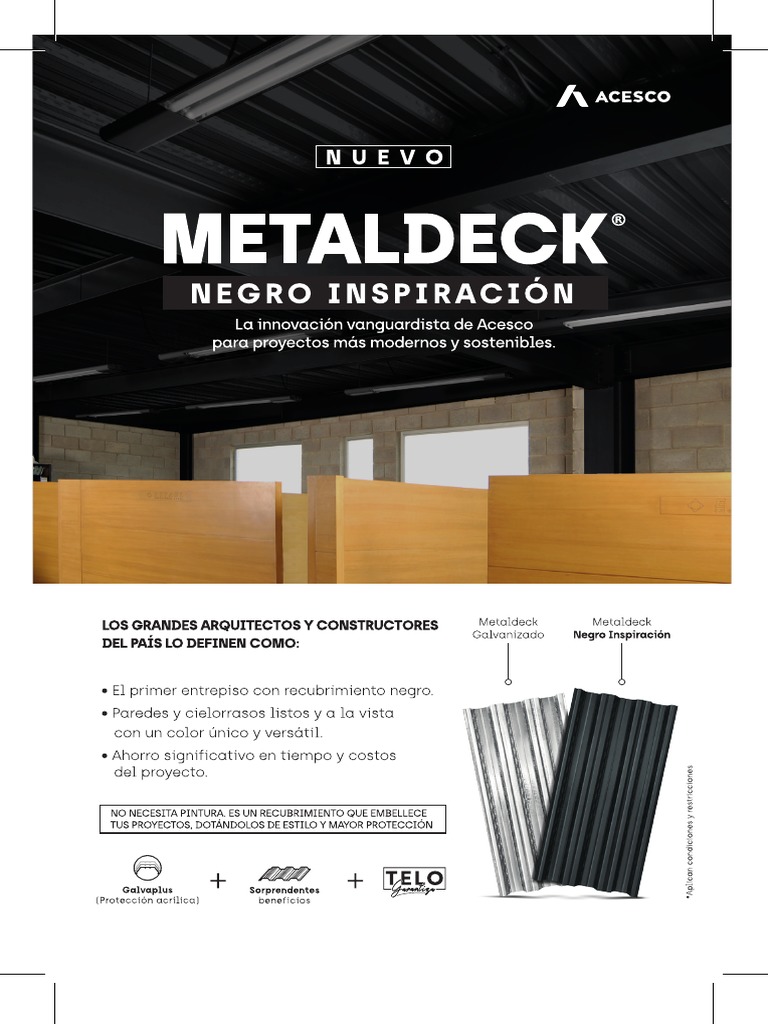Volante Metaldeck Negro Final | PDF