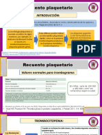 Recuento Plaquetario