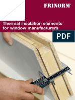 Thermal Insulation Elements For Window Manufacturers