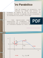 Tiro Parabólico Fisica Teoría