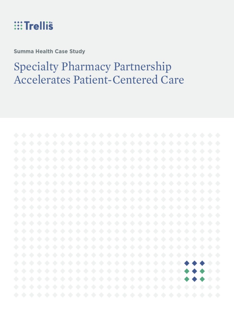Trellis_Rx_Summa_Health_Case_Study_2021 PDF Pharmacy Health System