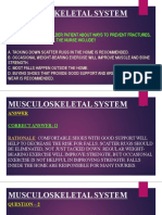 Musculoskeletal System Nclex