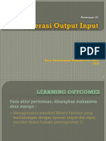 Dasar Pemrograman Komputer TKL 4002 Standard Library Function Yang 3 Operasi