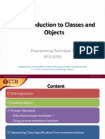 02-Introduction To Classes and Objects