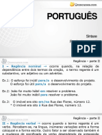 Português: Sintaxe Regência - Parte II