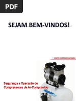 Segurança e Operação de Compressores de Ar-Comprimido