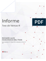 Informe Del Test de Ventas-R de Richard Alex Huachisaca Beltran