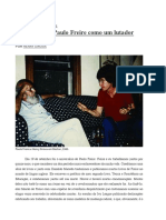 Relembrando Paulo Freire Como Um Lutador Pela Liberdade, Por Henry Giroux