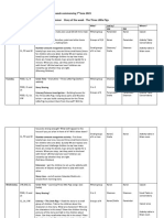 Planning Week Commencing 7.6.21