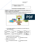 1° Básico Cs. Sociales Guía Evaluada - 25052020