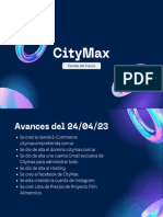 CityMax Proyecto Modernización