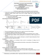 EC - Unit 1 - Power Supply