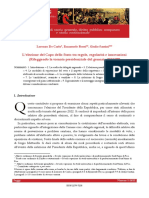 L'elezione Del Capo Dello Stato Tra Regole, Regolarità e Innovazioni (Rileggendo La Tornata Presidenziale Del Gennaio 2022)