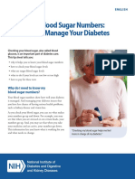 Know Your Blood Sugar Numbers