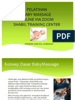 Pelatihan Baby Massagestc 27 Mei