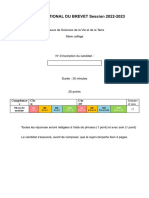 DIPLOME - NATIONAL - DU - BREVET - Session - 2023 - Correction