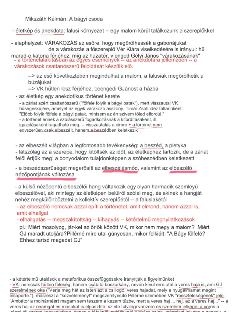 Mikszáth_ A bágyi csoda | PDF