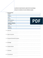 Formato Del Informe PAE